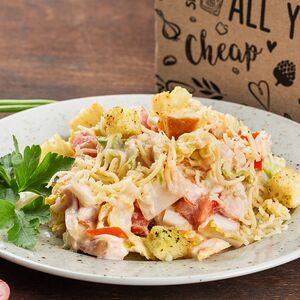 Салат с копченой курицей