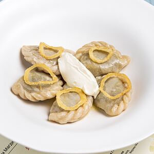 Вареники с картофелем и грибами
