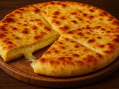 Осетинский пирог с картошкой и сыром (1 кусок)