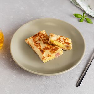 Блинчик с картофелем и беконом 