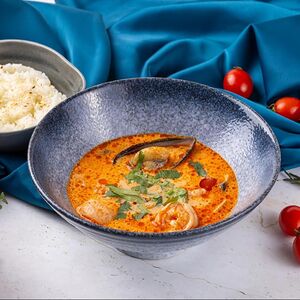 Суп Том ям с морепродуктами 