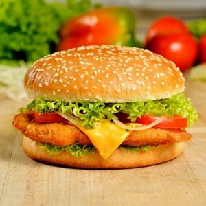Бургер с курицей 