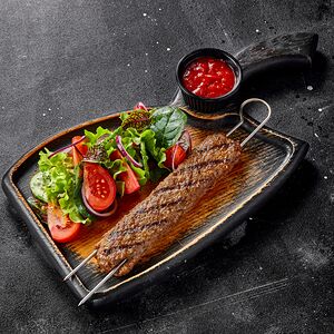 Кебаб из мраморной говядины 