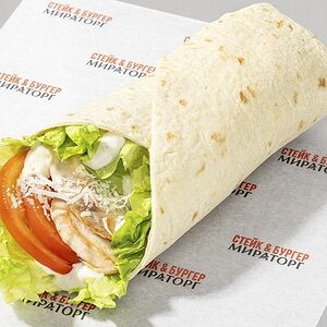 Ролл Цезарь с куриной грудкой су-вид