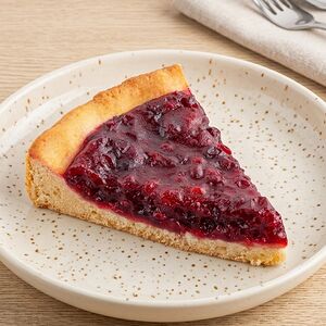 Пирог с брусникой