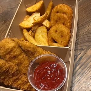 Фри сет с дольками