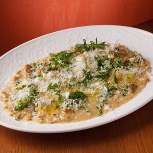 Ризотто с белыми грибами