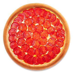 Пицца Мега пепперони 26см