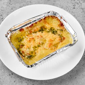 Запеканка картофельная с куриным жюльеном