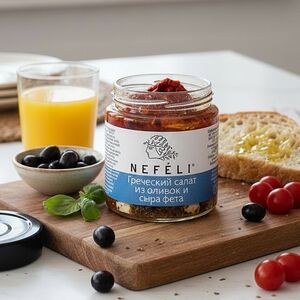 Оливки «NEFELI» с сыром Фета 