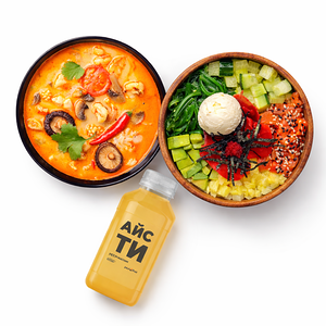 Поке комбо Филадельфия и Том Ям