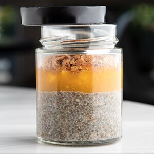 Пост Кокосовый чиа с манго, маракуйей и гранолой