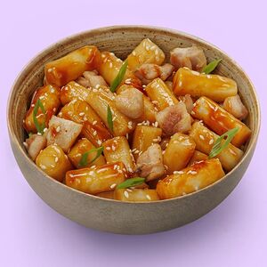 Токпокки с курицей