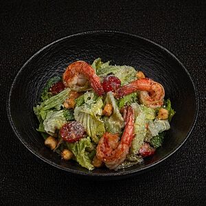 Цезарь с креветками 