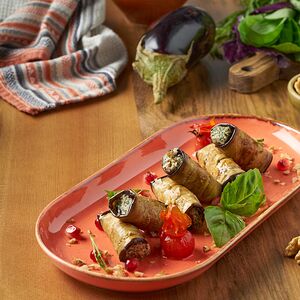 Рулетики из баклажанов 