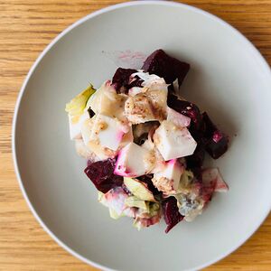 Салат из свеклы с Фетой