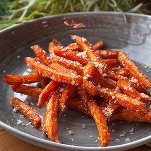 Батат фри с пармезаном