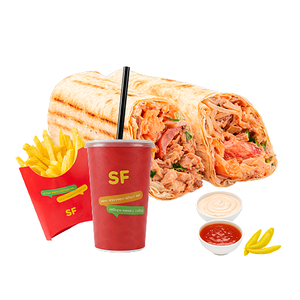 Комбо Шаурма стандарт 1 порц куриная