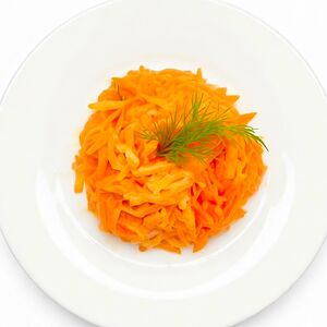 Морковь с майонезом