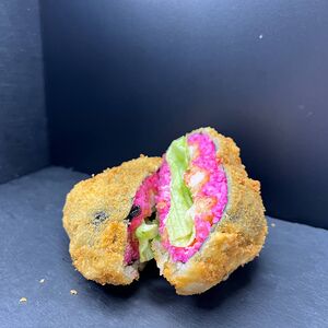 Суши Бургер с креветкой 