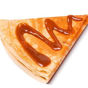Блин с карамелью