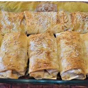Курица в лаваше, запеченная в духовке