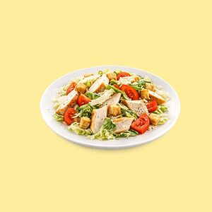 Салат Цезарь с курицей