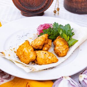 Шашлык из куриного филе