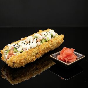 Суши-дог с копчённым цыплёнком