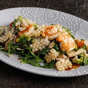 Салат с морепродуктами