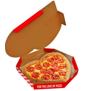 Пицца-сердце Пепперони- Острый мед D30