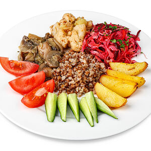 Постная тарелка