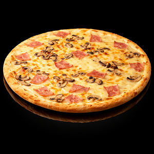 Пицца ветчина грибы