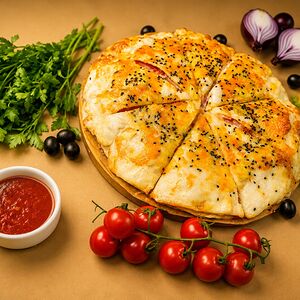 Четырехслойная пицца Гавайская