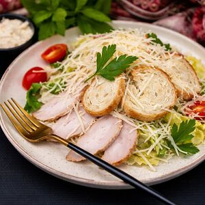 Цезарь с курицей