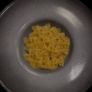 Макароны бантики с сыром