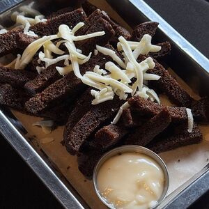 Гренки с сыром