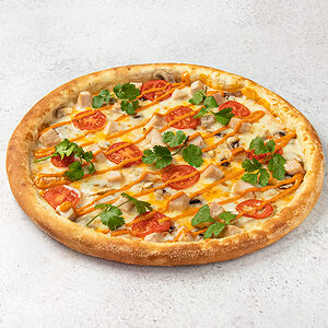 Пицца Том ям с курицей