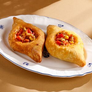 Хачапури с овощами