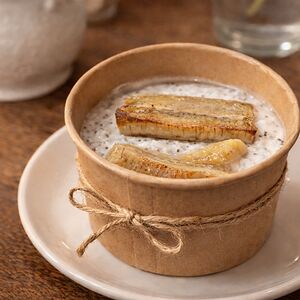 Каша рисовая с бананом