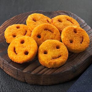 Картофельные смайлики 