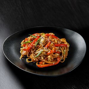 Удон с курицей