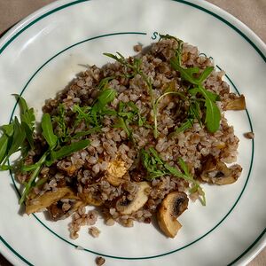 Гречневая каша с грибами