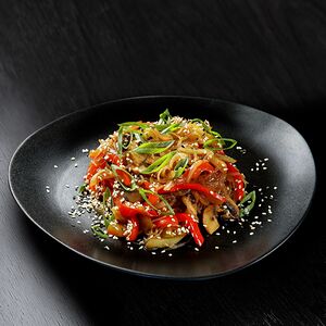 Фунчоза с овощами