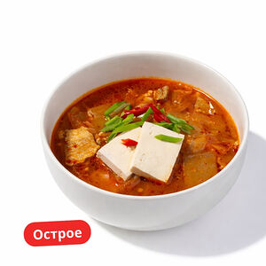 Суп Кимчи тиге c мясом