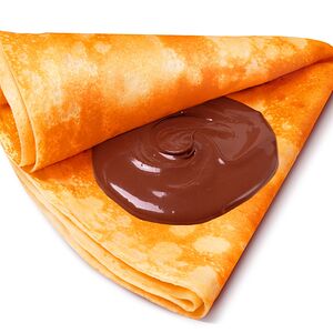 Блин с пастой Нутелла