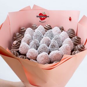 Букет из клубники в шоколаде «Гигантус»