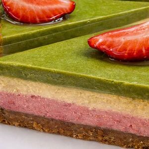 Чизкейк Фисташка/Клубника