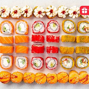Сет siuuu (40 роллов и Кола 1 л)