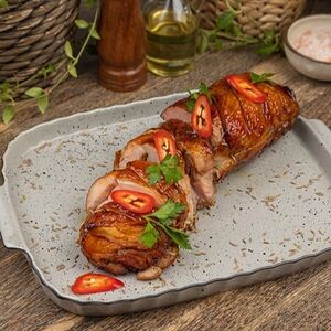 Рулет из цыпленка с кумином